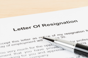Daz's blog on accepting resignation as leaders