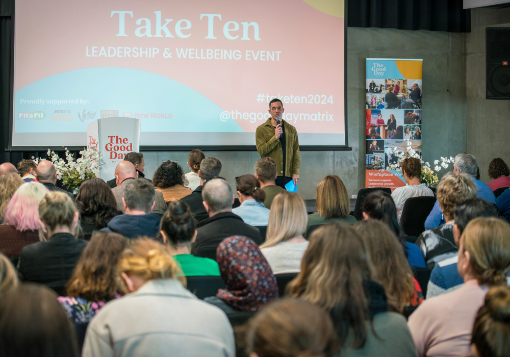 Take Ten Leadership and Wellbeing event